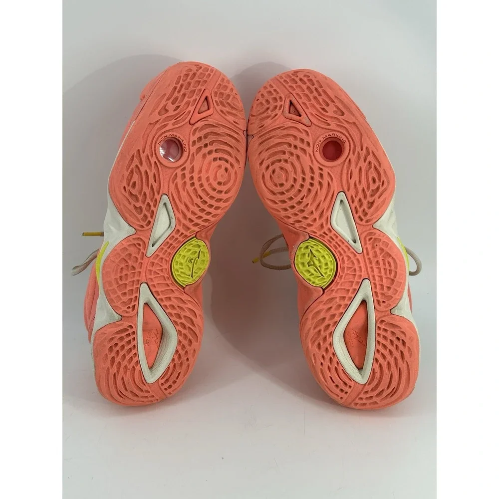 Mizuno Wave Momentum 3 Volleyball Shoes Rosebud Pink V1GA231206 Unisex Size 8.5